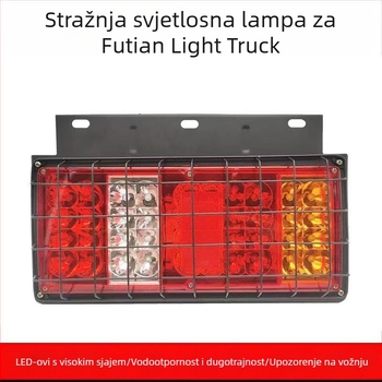 LED stražnja svjetla za kamione - Foton Era sklop stražnjeg svjetla 12V/24V, LED izvor, kompatibilno s kamionima, poljoprivrednim vozilima i Howo lakim kamionom