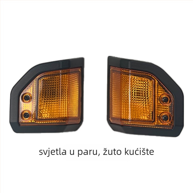 Set svjetala za signalizaciju i blatnika za Toyota LC76 LC seriju – 55W 12V halogenska, ABS, kompatibilno s Fj7 serijom i Pika, LEBOQIPEI
