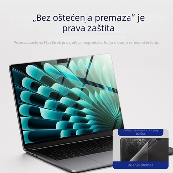 Magnetski film za zaštitu očiju za MacBook Pro i MacBook Air, model 2025