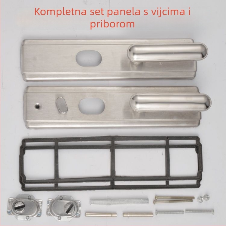 Sigurnosna kvaka za vrata – bakar, kuglični tip brava, razmak rupa 235 mm