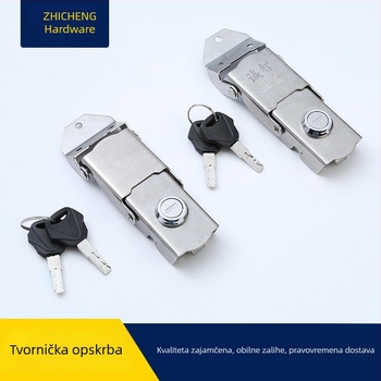 Kvadratna kutija brava – 304 nehrđajući čelik, tijelo brave, za bicikl, motocikl, električno vozilo i ladicu stola, težina 224 g