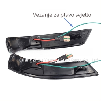 LED dinamična svjetla za vožnju unatrag Ford Focus Mk2/Mk3 i Mondeo Mk4 – 12V, ABS kućište, model L-Fd-01, kompatibilno s Mondeo 2011-2014 i Focus 2 Mk2 2008-2011