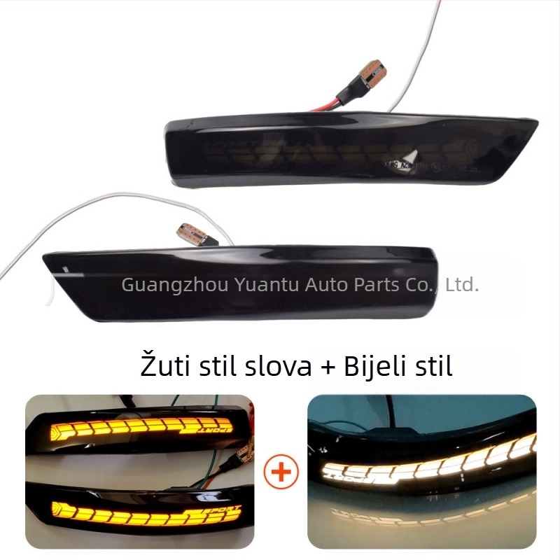 LED dinamična svjetla za vožnju unatrag Ford Focus Mk2/Mk3 i Mondeo Mk4 – 12V, ABS kućište, model L-Fd-01, kompatibilno s Mondeo 2011-2014 i Focus 2 Mk2 2008-2011