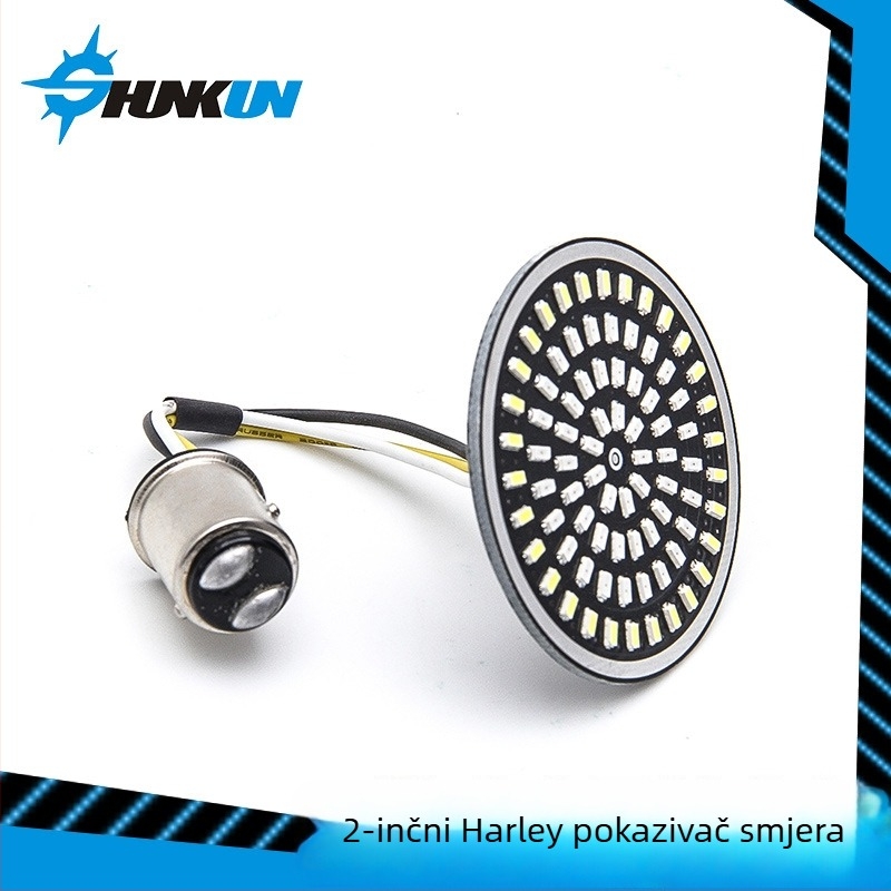Harley motocikl LED pokazne svjetla - prednja i stražnja, 12V, 6500K, SK-1157