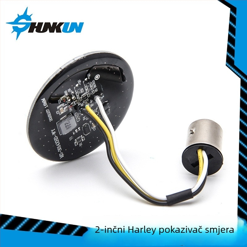 Harley motocikl LED pokazne svjetla - prednja i stražnja, 12V, 6500K, SK-1157
