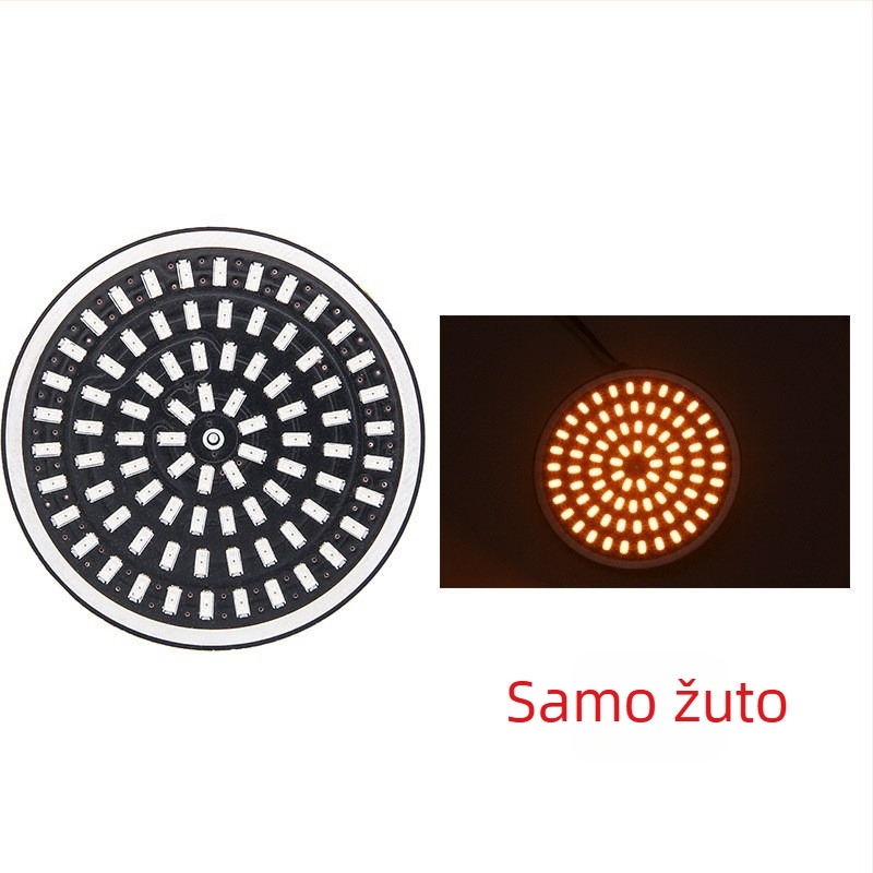 Harley motocikl LED pokazne svjetla - prednja i stražnja, 12V, 6500K, SK-1157