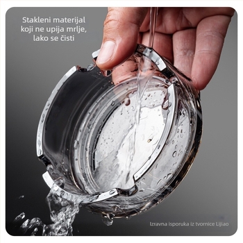 Pepeljara sa svilenim cvjetom – Quanfu, univerzalni stil, bez logotipa