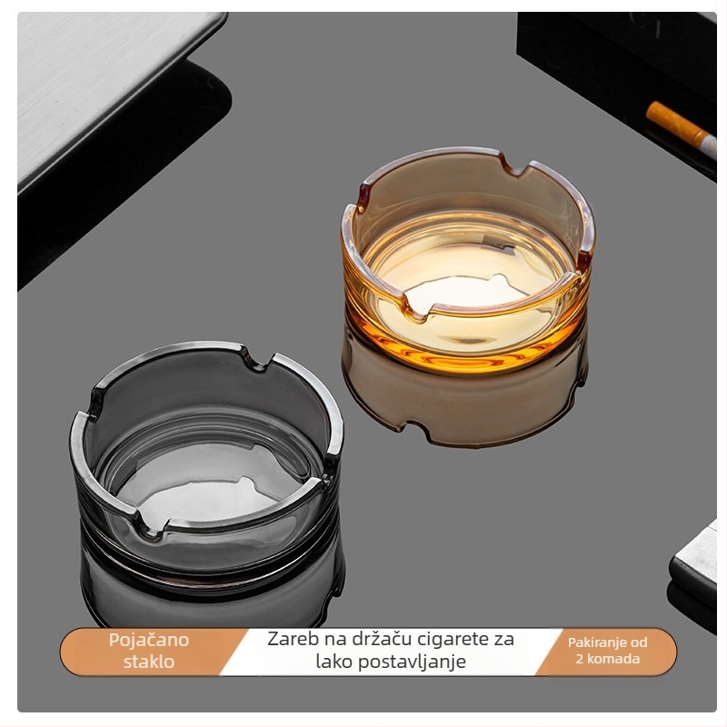 Pepeljara sa svilenim cvjetom – Quanfu, univerzalni stil, bez logotipa