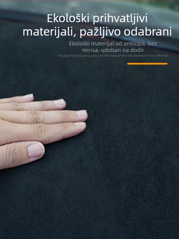 Jastučić za ploču automobila – velur, anti-odsjaj, zaštita od sunca; model: ltao625485981079