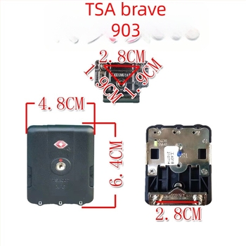 Brava za prtljagu XFG903 TSA007 – trodijelna, ABS tijelo