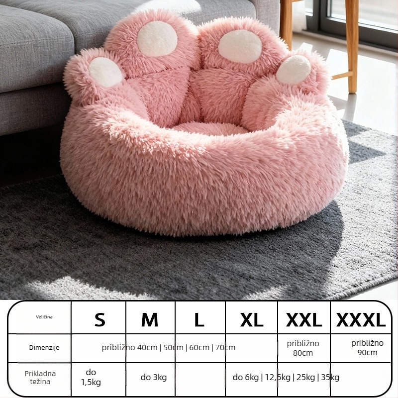 Podložka za pse od poliestera, unutarnja uporaba, sve sezone, održava toplinu