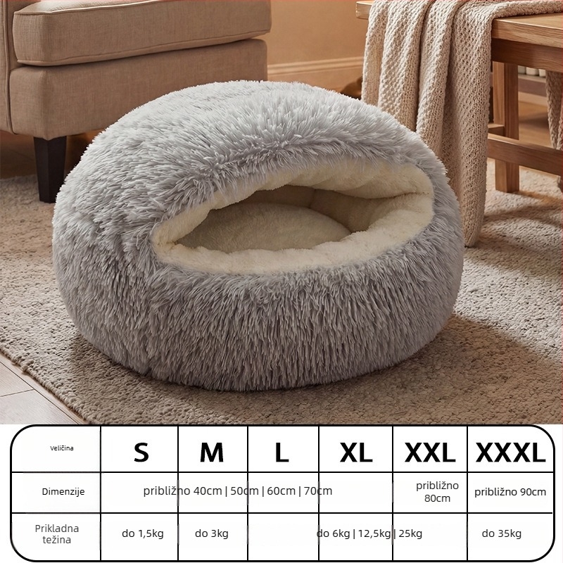 Podložka za pse od poliestera, unutarnja uporaba, sve sezone, održava toplinu