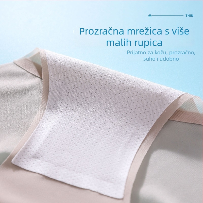 Ženske gaćice za oblikovanje s visokim strukom, najlon Jacquard, podizanje bokova i trbuha, prozračne