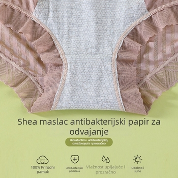 Žensko donje rublje s visokim strukom za oblikovanje tijela | Ice Silk i najlon, pamuk podstava, antibakterijsko, kontrola trbuha, podizanje kukova