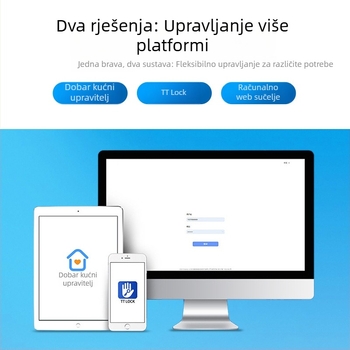 Sustav kontrole pristupa prepoznavanjem lica i otiskom prsta, IP67 vodootporan, 100 lica / 1000 kartica / 250 lozinki, skeniranje 1,5 s