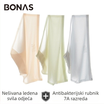 Ženske bezšivne gaćice od najlona — ultratanke, prozračne, srednje visine struka, podstava od regenerirane celulozne vlaknine 90-95%