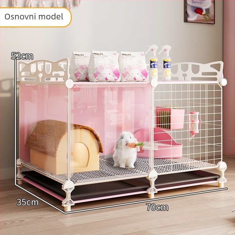 Anrik metalni kavez za zečeve – unutarnje luksuzno stanište, podrijetlo Zhejiang