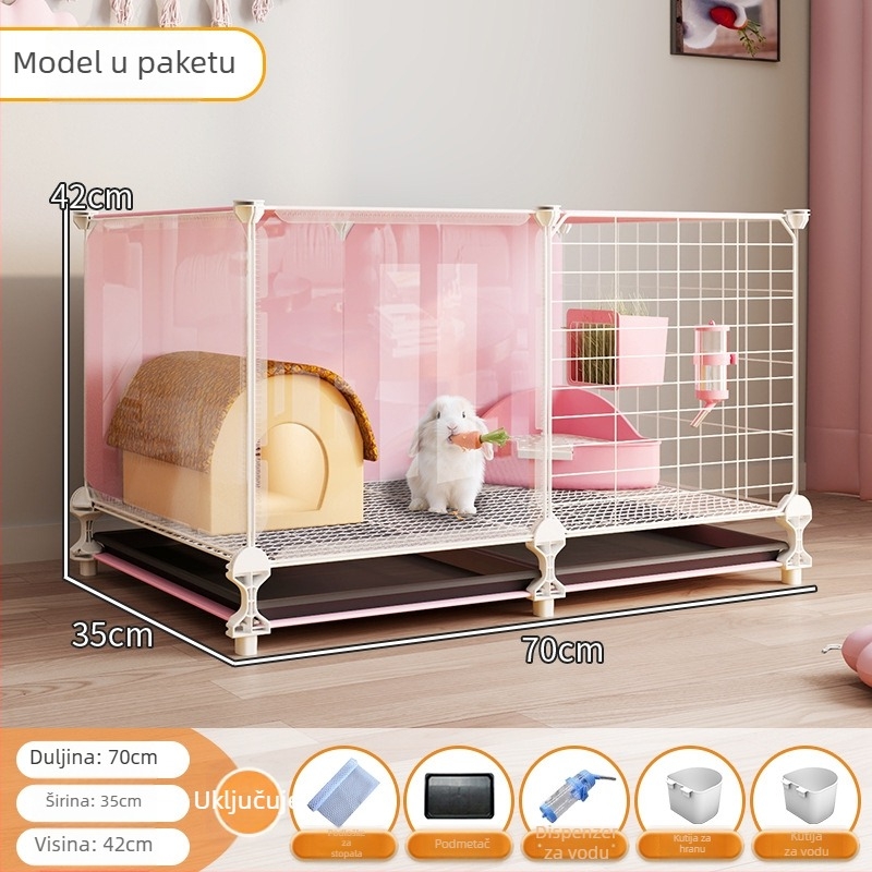 Anrik metalni kavez za zečeve – unutarnje luksuzno stanište, podrijetlo Zhejiang