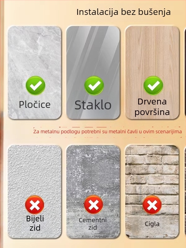 Unutarnji zidni koš za košarku, bez bušenja, tih, sklopiv, s mrežom