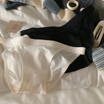 Ženske gaćice Ice Silk od najlona, antibakterijske, srednji pojas, pamukova podstava, 41–50D