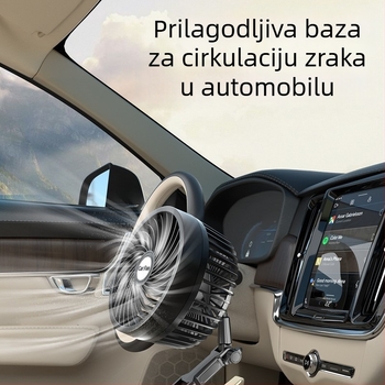 Automobilski ventilator 24V ABS, 7W, model AC-2408