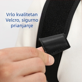 Pojas za korekciju držanja leđa s EVA pjenom otvorom, prozračna podrška leđa, podesiva, Model XWD-XX01