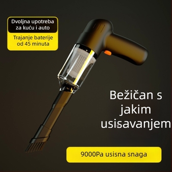 Automobilski mini usisavač – bežični, 7.4V, 100W, usis 3500Pa, 40000 rpm, JANCHENG