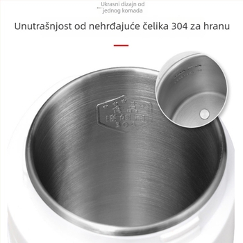 GP-300D Auto-mini električni čajnik, 304 nehrđajući čelik, prilagodljivo obradivanje, snaga 110