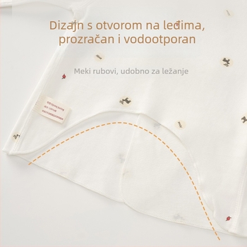 Nova beba pamuk top s dugim rukavima, V izrezom, 100% pamuk, za sve sezone