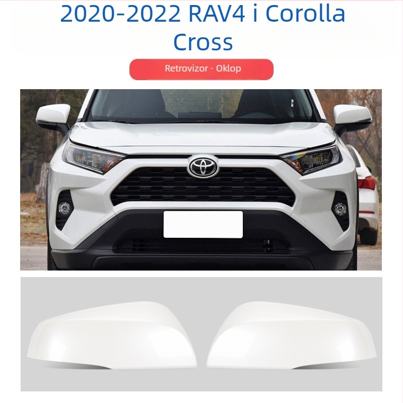Kućište retrovizora sa signalizacijom i okvirom leće za Toyota RAV4 2020-2022