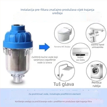 Predfiltr za kućni električni bojler, ABS plastika, modernog minimalističkog stila