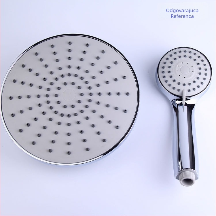 Tuš set s kapom za kišu, ABS materijal, elektroplatinirani završetak, minimalistički stil