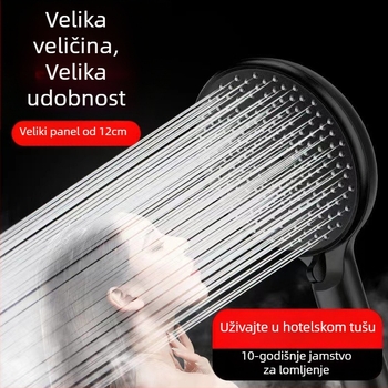 Prijenosna tuš glava — kišna funkcija, ABS materijal, model Gipsophila Shower, moderan dizajn