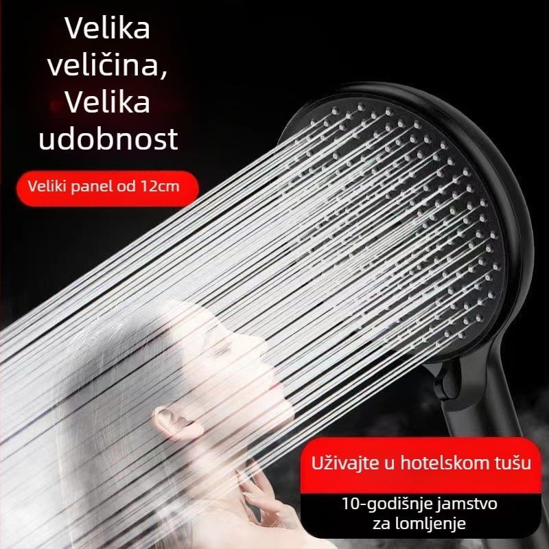 Prijenosna tuš glava — kišna funkcija, ABS materijal, model Gipsophila Shower, moderan dizajn