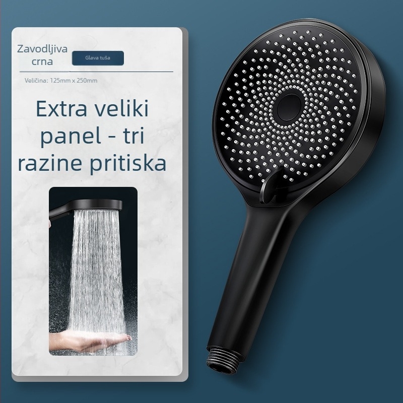Prijenosna tuš glava — kišna funkcija, ABS materijal, model Gipsophila Shower, moderan dizajn