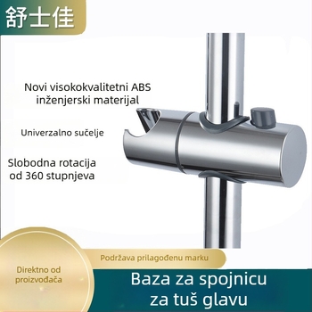 Kupaonski stalak od ABS-a, elektroplatiranje, ručna instalacija, radna temperatura 0–100 °C, nominalni tlak 1,6 MPa