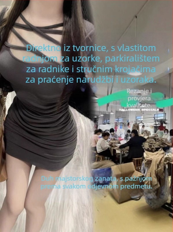 Tankt majica bez rukava s ugrađenim grudnim jastučićima, dizajn remenčića i tub-top stil, pamuk-lin materijal