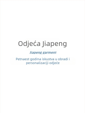 Pletena T-majica – OEM proizvodnja u malim serijama, probna izrada prema crtežima za mušku i žensku odjeću visoke klase
