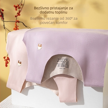 Termalna vest za djevojčice - okrugli izrez, jednoslojna, poliester vlakno, debeo materijal 251-300 g/m²