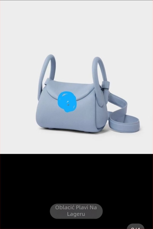 Torba od prave kože u obliku jastuka — cilindrična, magnetno zatvaranje, unutarnja pretinac za telefon, torba s poklopcem