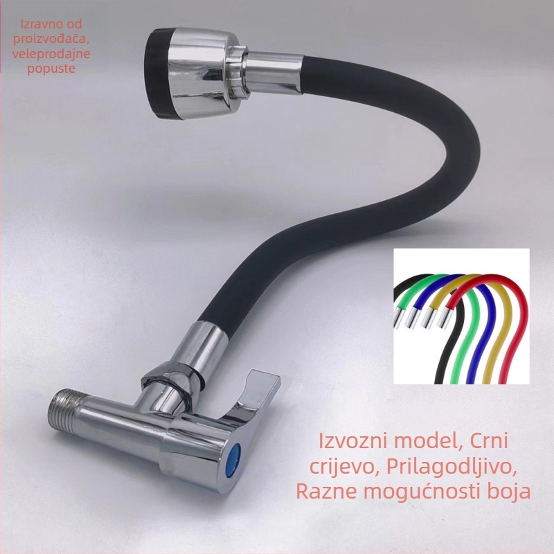 Kuhinjski miješalica od cinkovog legura, keramičko jezgro ventila, nominalni tlak 1,0 MPa, radna temperatura 0–90°C, promjer ulaza/izlaza 20 mm