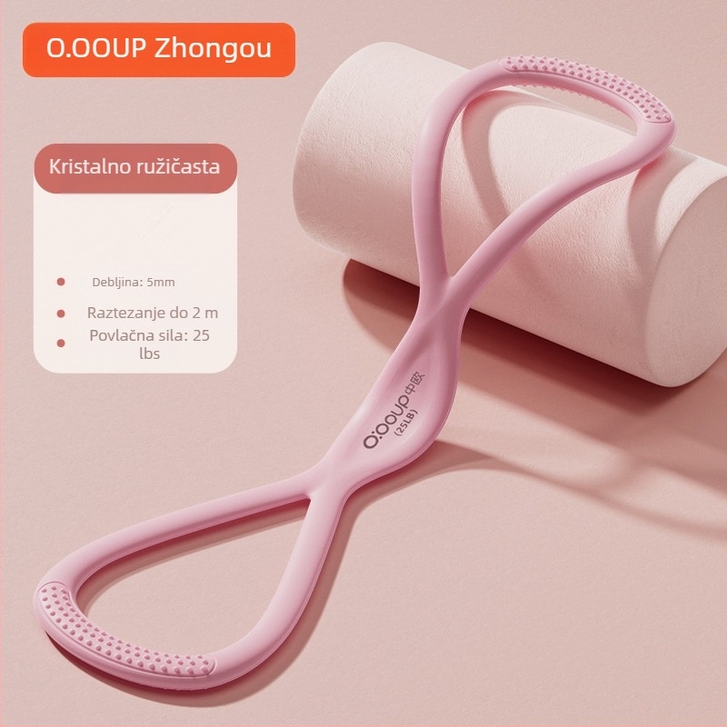 Silikonski proširivač za prsni koš, visoka elastičnost, za vježbanje ramena i leđa