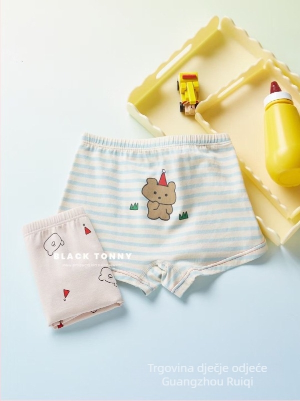 Dječje bokserice od pamuka – unisex, antibakterijske, 100% pamuk, Sigurnosna kategorija A