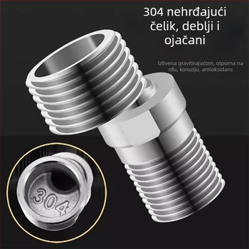 Tuš kutni spoj, bakar, univerzalni, 1 kom, moderan minimalistički stil