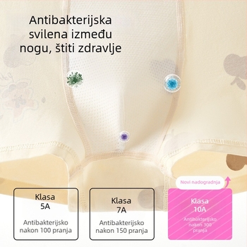 Kakalu antibakterijske pamukaste bokserice za dječake, uzrast 3–8 godina, 95% pamuk 5% elastan