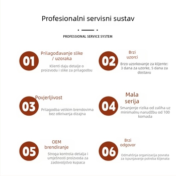 Obrada vanjske odjeće — turnkey OEM, probno ispitivanje 3 dana, kapacitet 3000 komada/dan, vuneni pleteni materijal