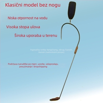 Ribolovna kuka – bez bodlja, jednostruki, zimski ribolov