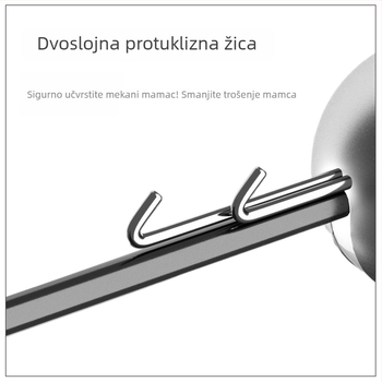 Kuka s olovnom glavom od volframskog čelika za bass ribolov (s bodljom, potok)