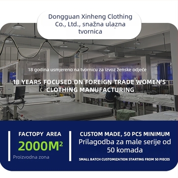 Ženska tkanina košulja OEM i probna proizvodnja — 3-dnevni uzorak, kapacitet 2000 kom/dan, stil Europa-Amerika, glavne tkanine: pamuk, poliester, lan, čipka
