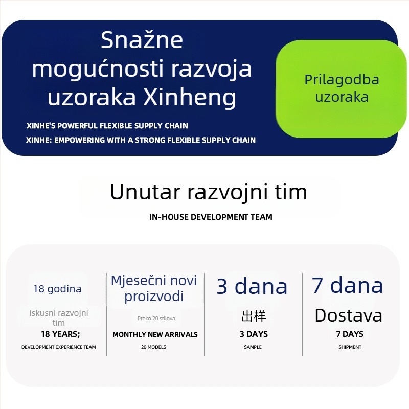 Ženska tkanina košulja OEM i probna proizvodnja — 3-dnevni uzorak, kapacitet 2000 kom/dan, stil Europa-Amerika, glavne tkanine: pamuk, poliester, lan, čipka